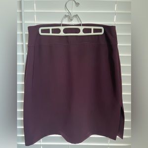 NY&Co burgundy skirt